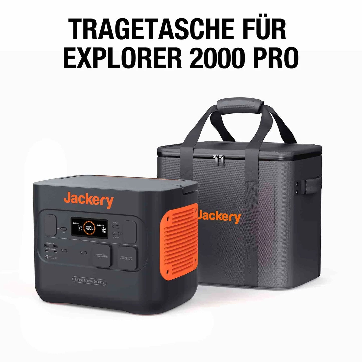 Jackery EVA Tragetasche für Explorer 2000 Pro Tragbare Powerstation